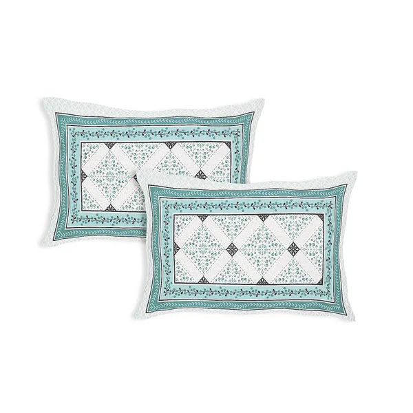 Green_Cotton_Regal_Harmony_Double_Bedsheet_With_Pillow_Cover_90_X_108_Cm